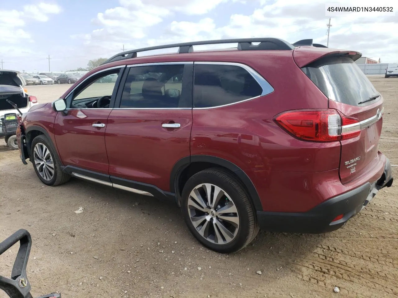 2022 Subaru Ascent Touring VIN: 4S4WMARD1N3440532 Lot: 70657384