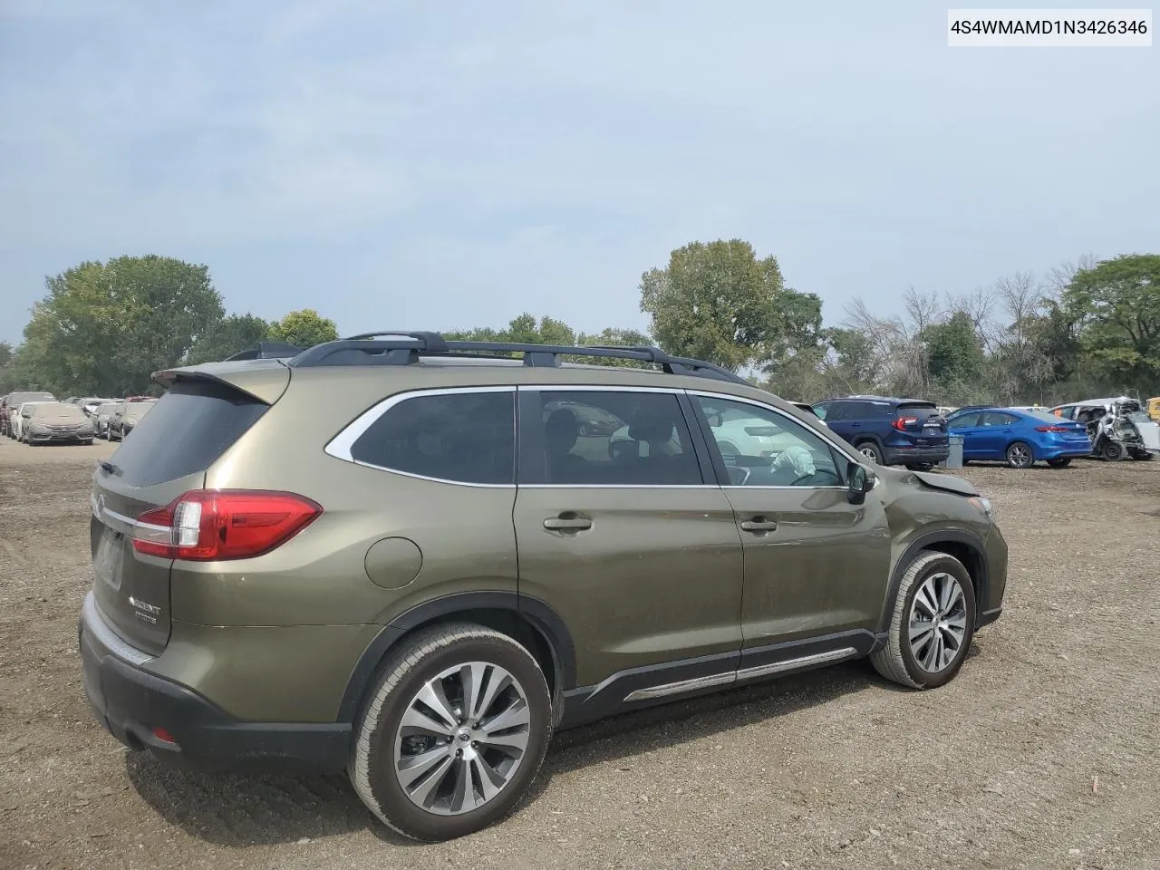 2022 Subaru Ascent Limited VIN: 4S4WMAMD1N3426346 Lot: 71176044