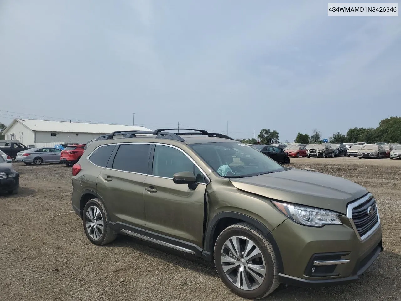 4S4WMAMD1N3426346 2022 Subaru Ascent Limited