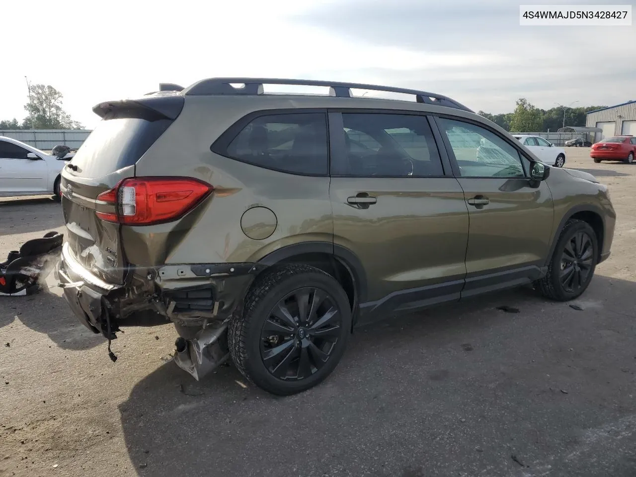 2022 Subaru Ascent Onyx Edition VIN: 4S4WMAJD5N3428427 Lot: 71183234