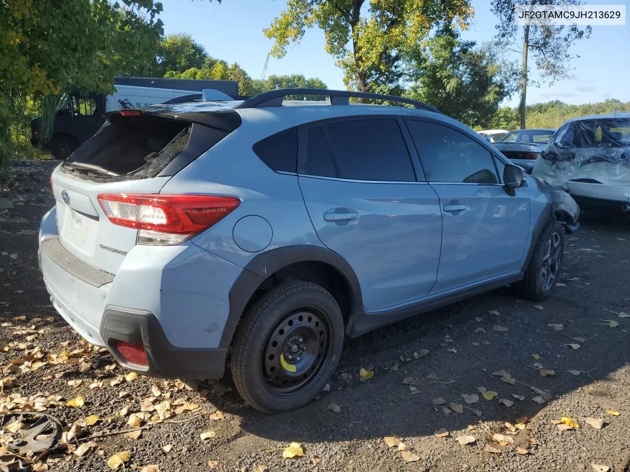 JF2GTAMC9JH213629 2018 Subaru Crosstrek Limited