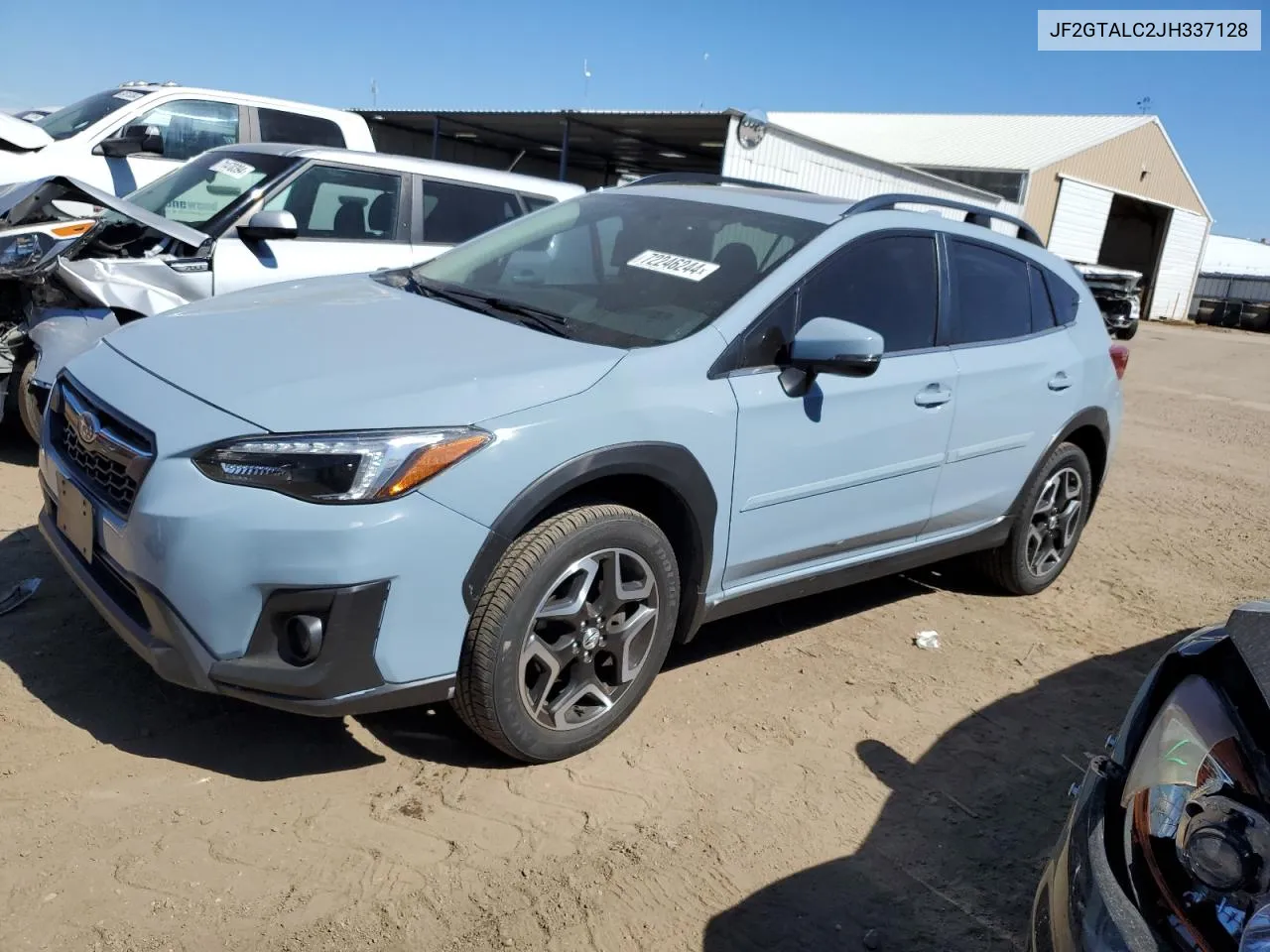 2018 Subaru Crosstrek Limited VIN: JF2GTALC2JH337128 Lot: 72246244