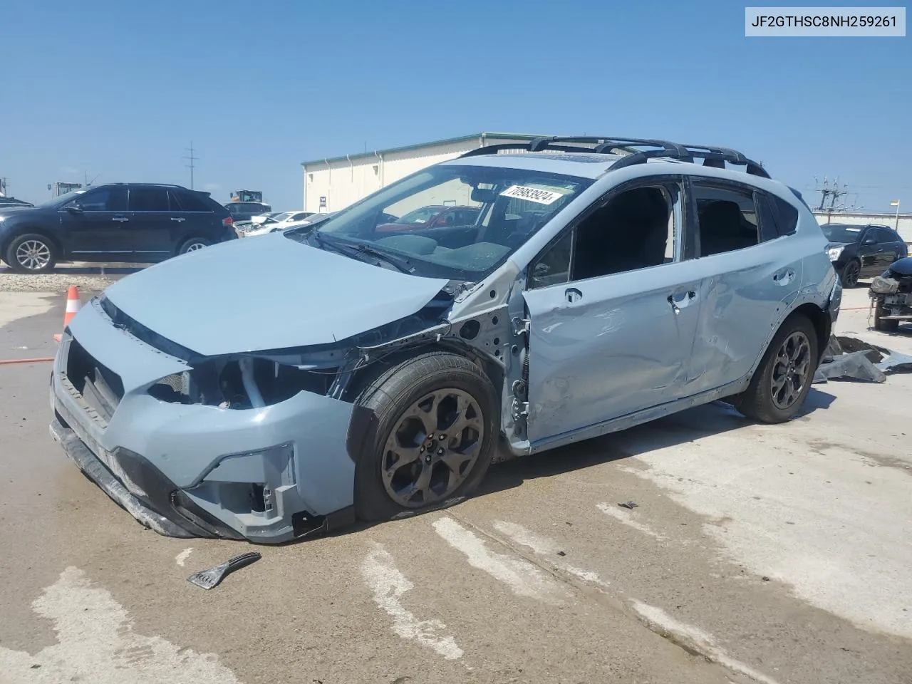 JF2GTHSC8NH259261 2022 Subaru Crosstrek Sport