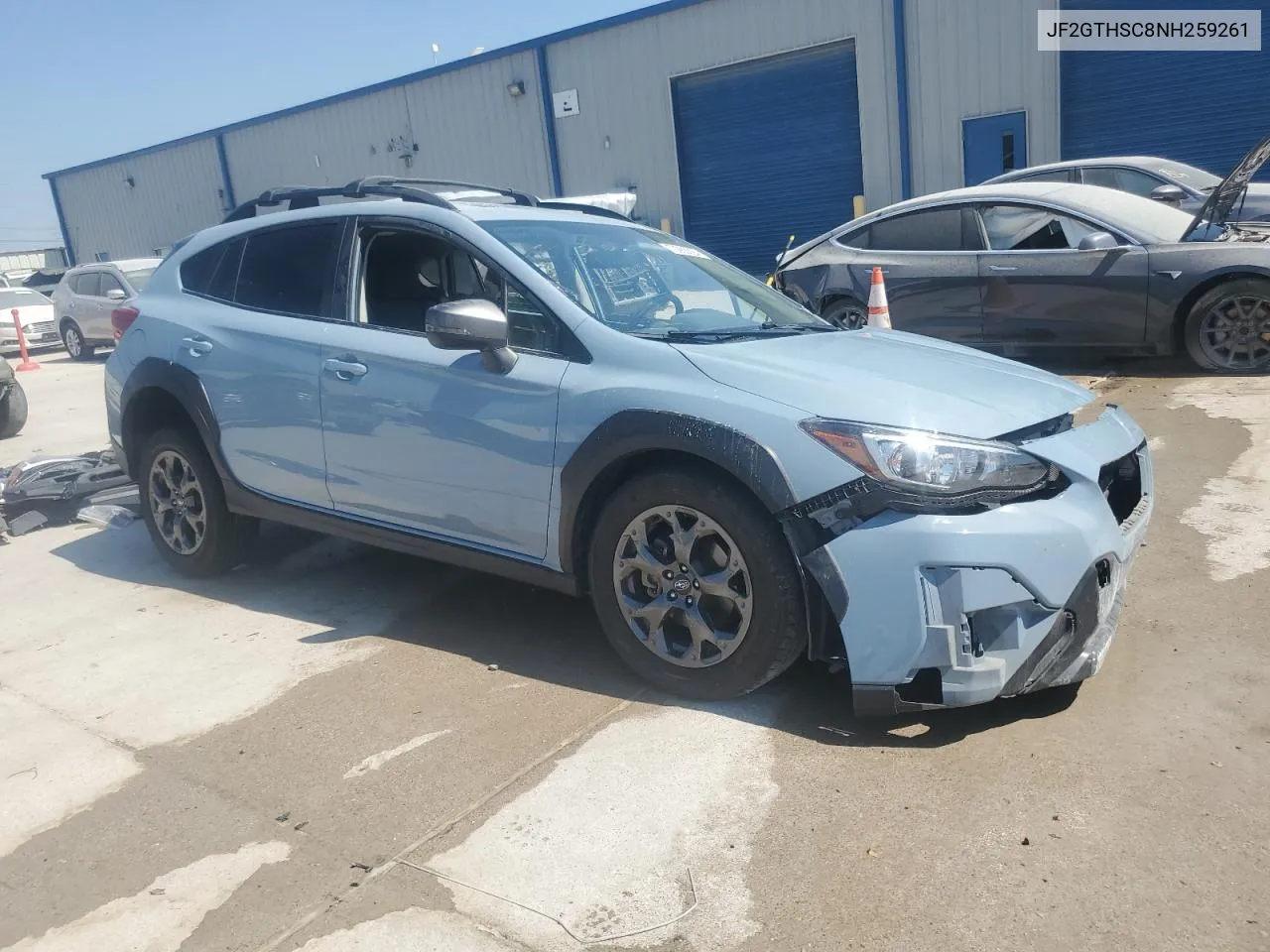 JF2GTHSC8NH259261 2022 Subaru Crosstrek Sport