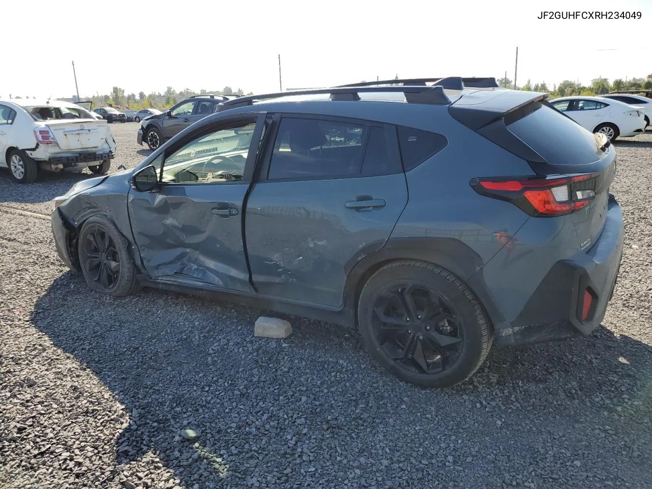 JF2GUHFCXRH234049 2024 Subaru Crosstrek Sport