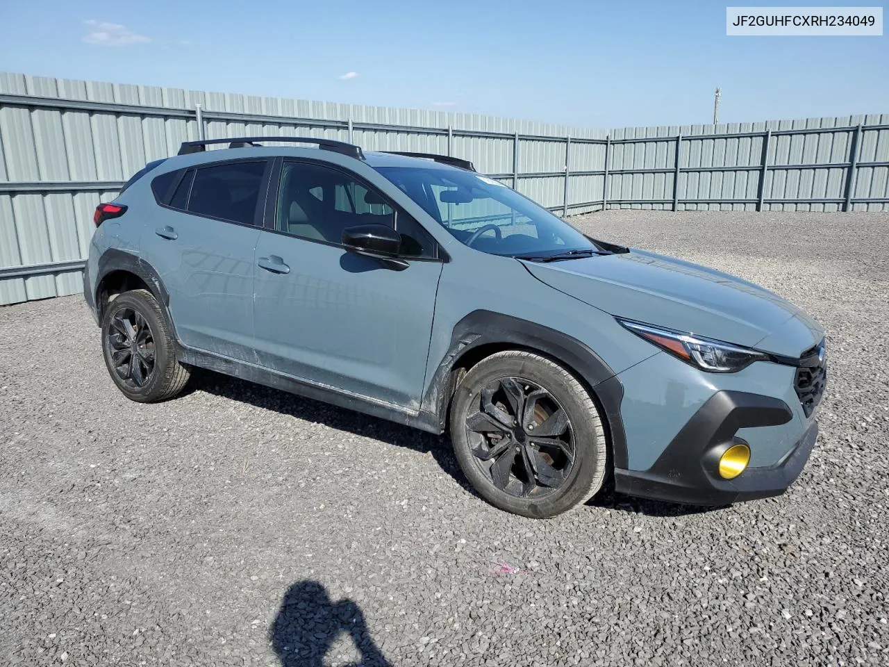 2024 Subaru Crosstrek Sport VIN: JF2GUHFCXRH234049 Lot: 71618204