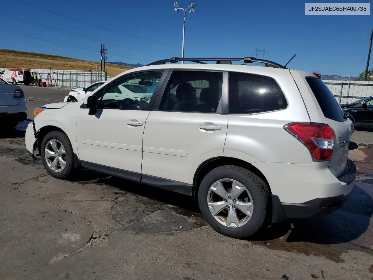 2014 Subaru Forester 2.5I Premium VIN: JF2SJAEC6EH400735 Lot: 71830724