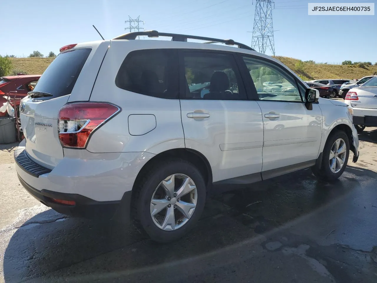 JF2SJAEC6EH400735 2014 Subaru Forester 2.5I Premium