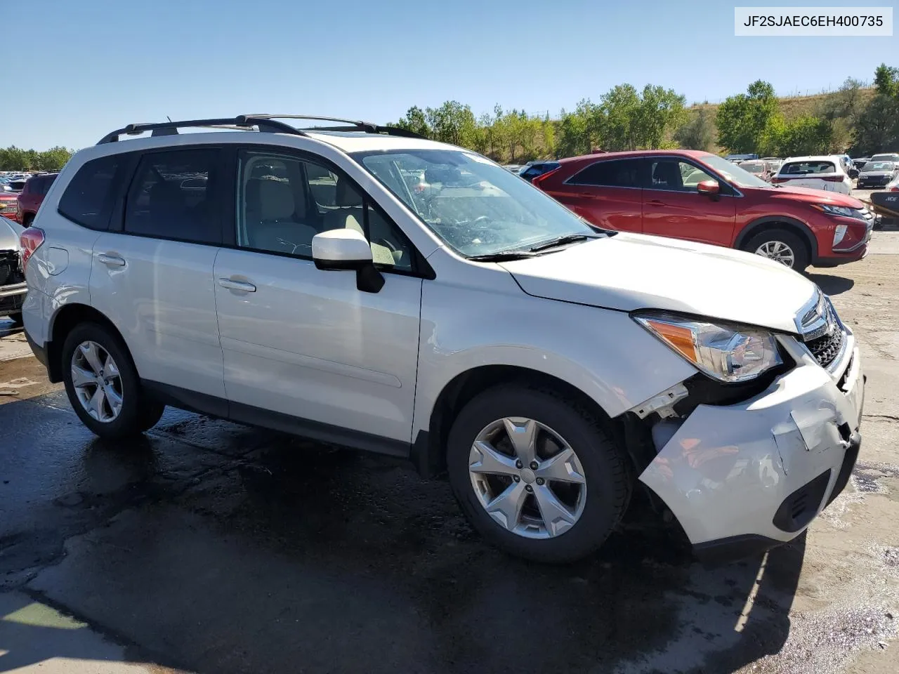 2014 Subaru Forester 2.5I Premium VIN: JF2SJAEC6EH400735 Lot: 71830724