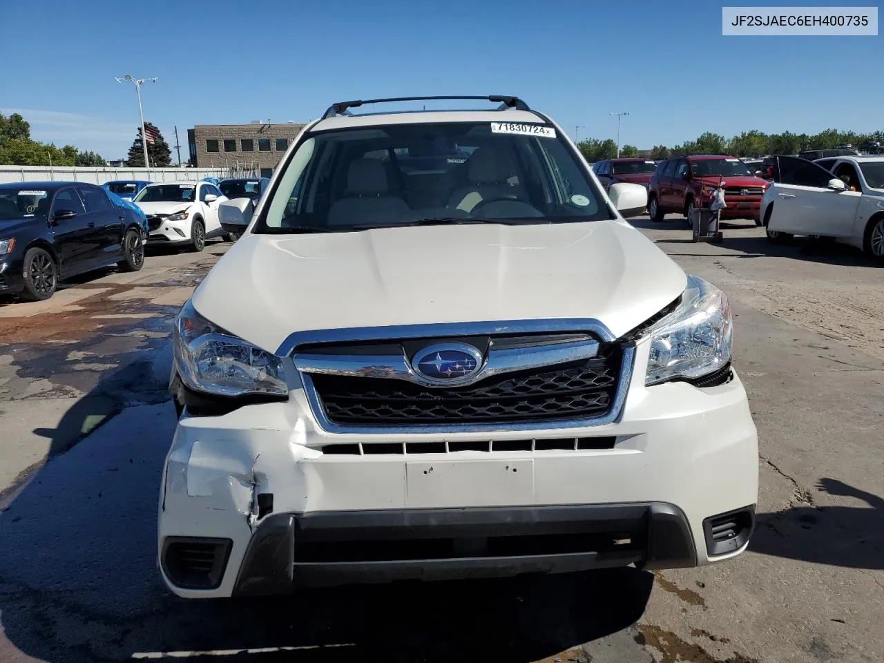 2014 Subaru Forester 2.5I Premium VIN: JF2SJAEC6EH400735 Lot: 71830724