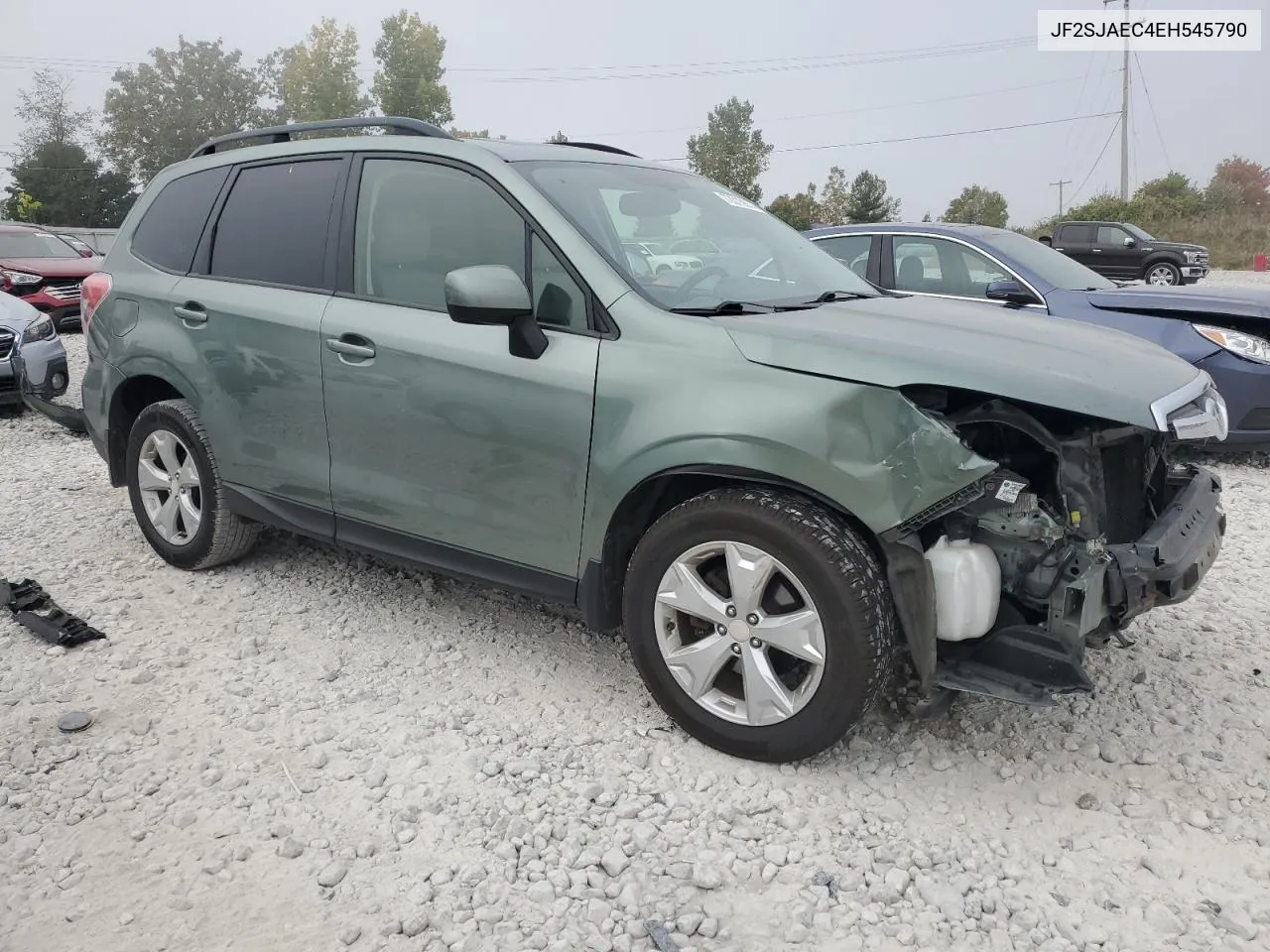 2014 Subaru Forester 2.5I Premium VIN: JF2SJAEC4EH545790 Lot: 72013674