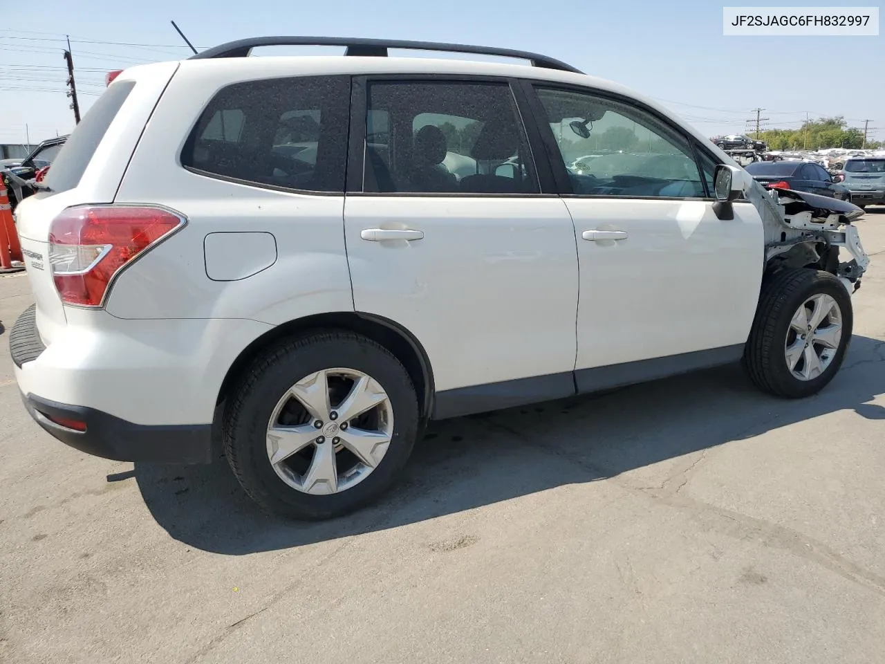 2015 Subaru Forester 2.5I Premium VIN: JF2SJAGC6FH832997 Lot: 70487564