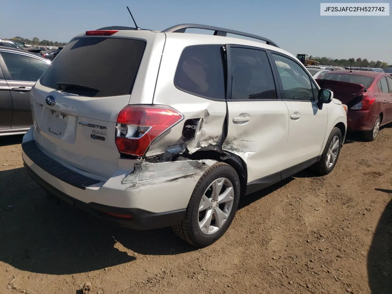 2015 Subaru Forester 2.5I Premium VIN: JF2SJAFC2FH527742 Lot: 71776944