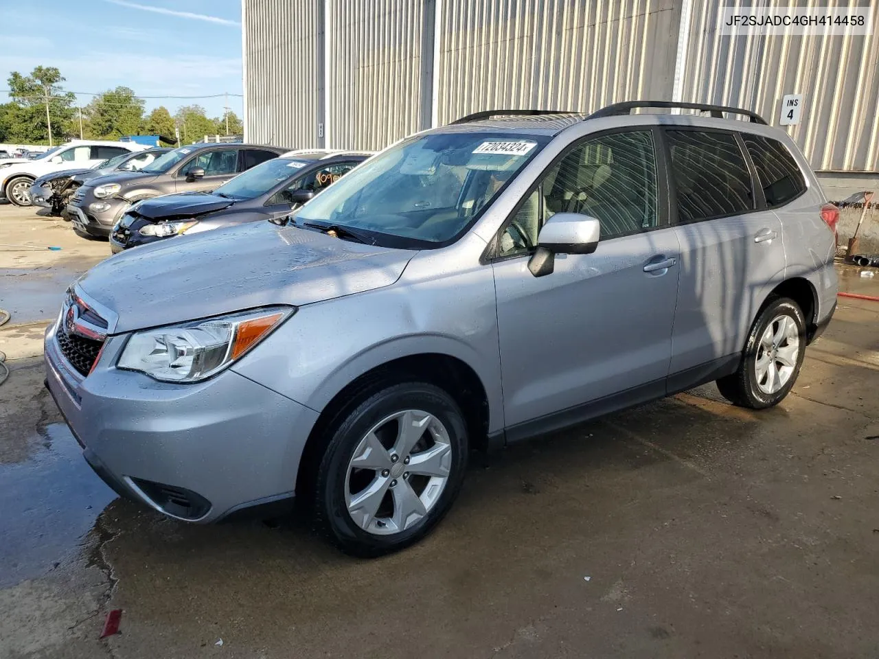 2016 Subaru Forester 2.5I Premium VIN: JF2SJADC4GH414458 Lot: 72034324