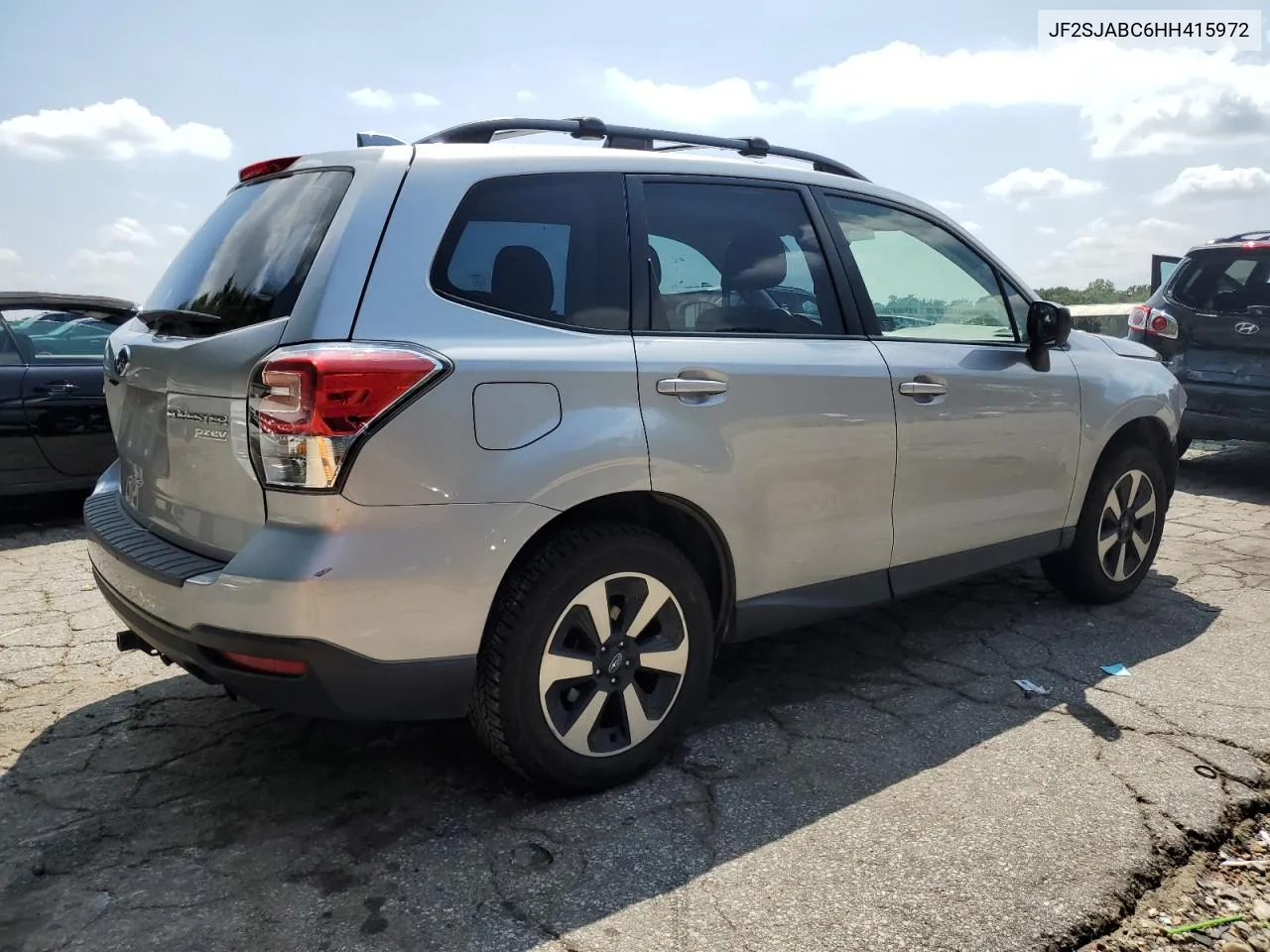 2017 Subaru Forester 2.5I VIN: JF2SJABC6HH415972 Lot: 67948804