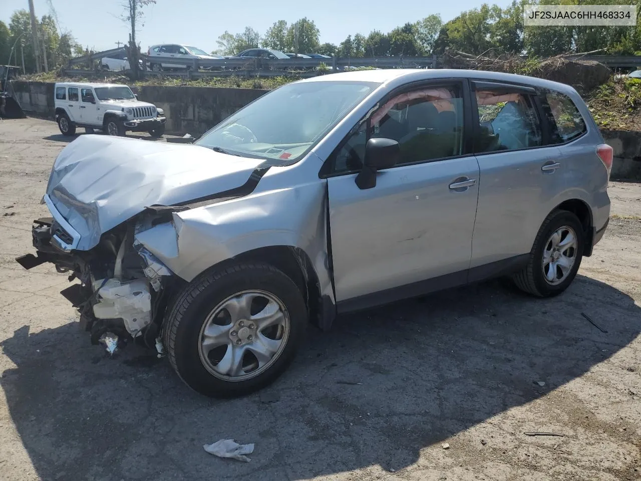 2017 Subaru Forester 2.5I VIN: JF2SJAAC6HH468334 Lot: 70831014