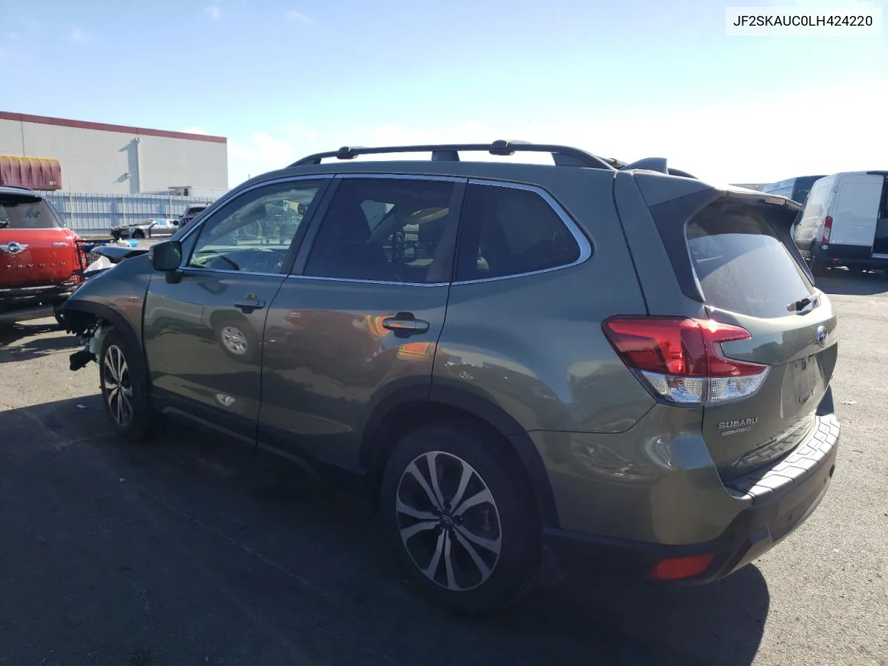 2020 Subaru Forester Limited VIN: JF2SKAUC0LH424220 Lot: 71178314