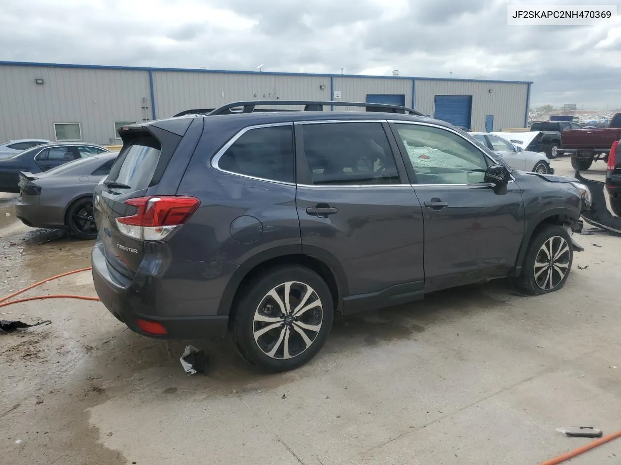 2022 Subaru Forester Limited VIN: JF2SKAPC2NH470369 Lot: 70824224