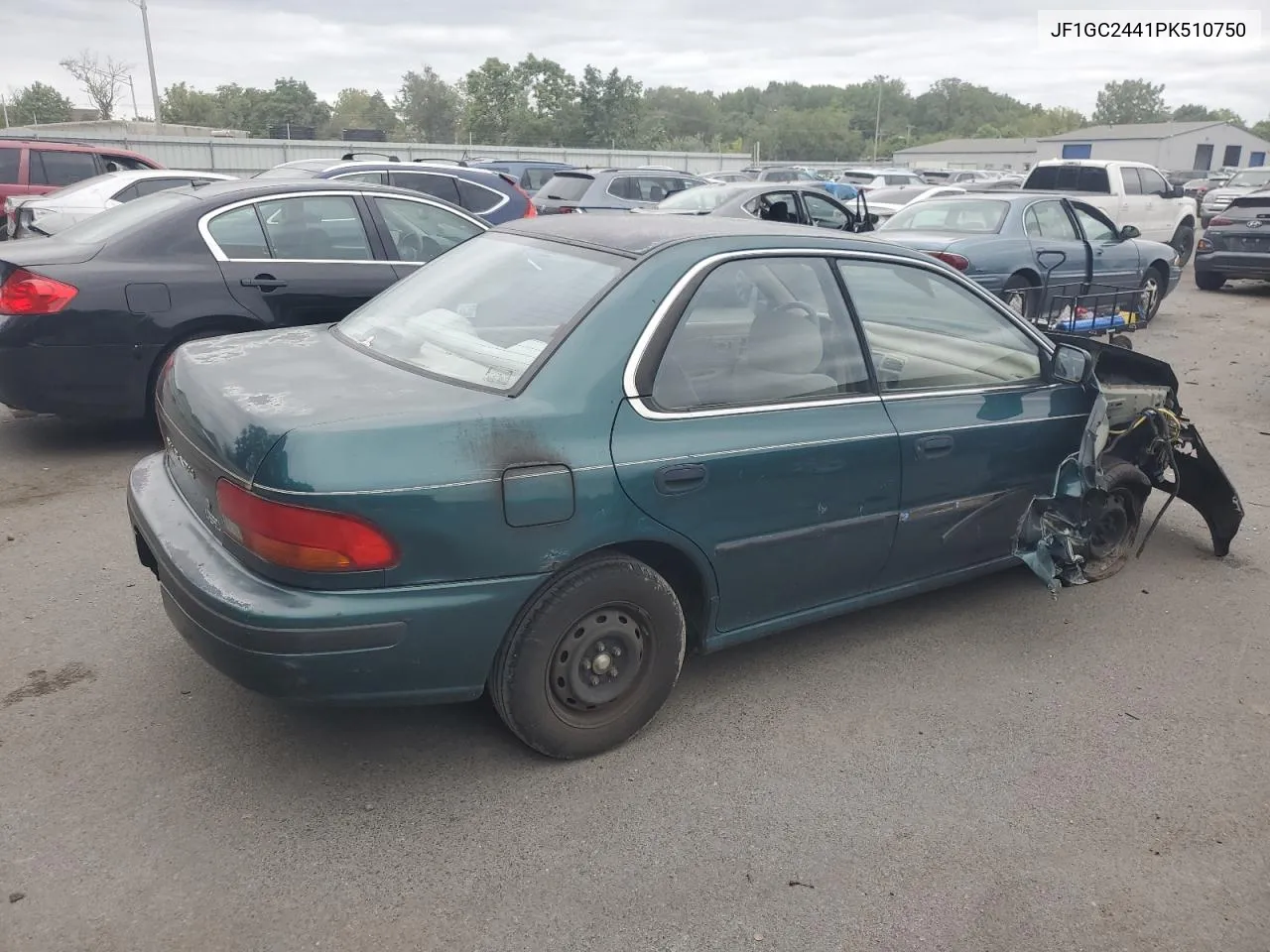 1993 Subaru Impreza L Plus VIN: JF1GC2441PK510750 Lot: 69262674