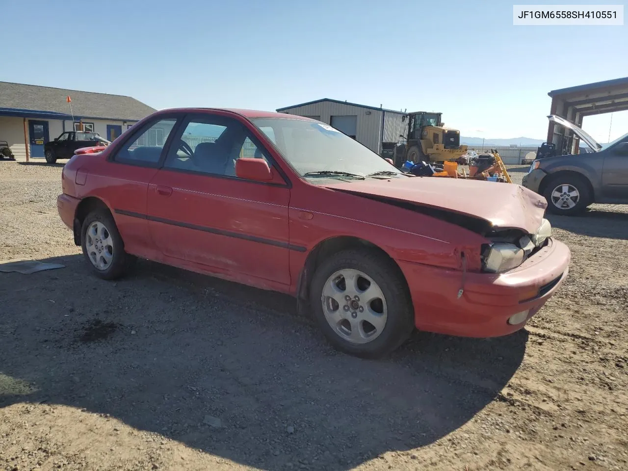 1995 Subaru Impreza Lx VIN: JF1GM6558SH410551 Lot: 64854254