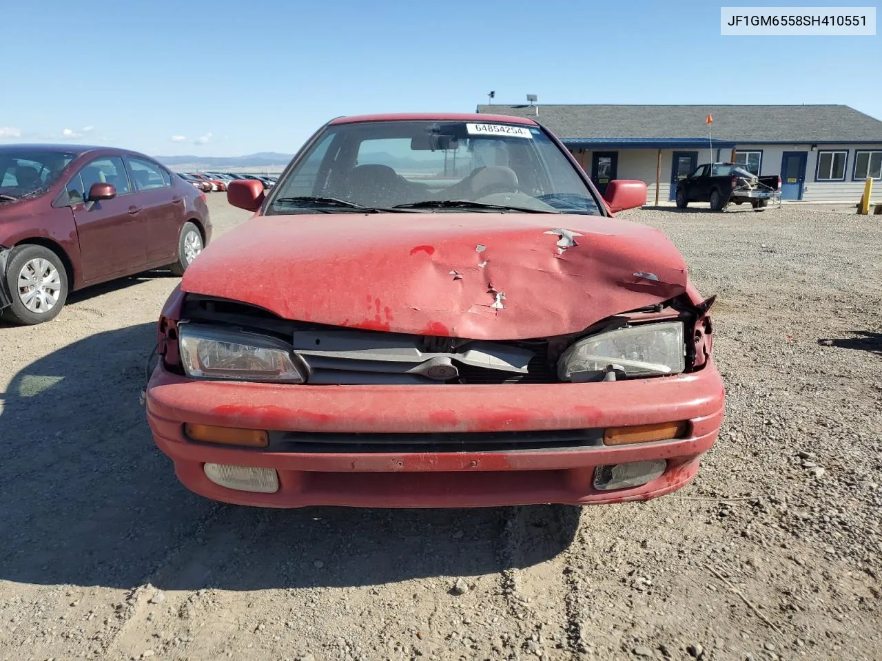 1995 Subaru Impreza Lx VIN: JF1GM6558SH410551 Lot: 64854254