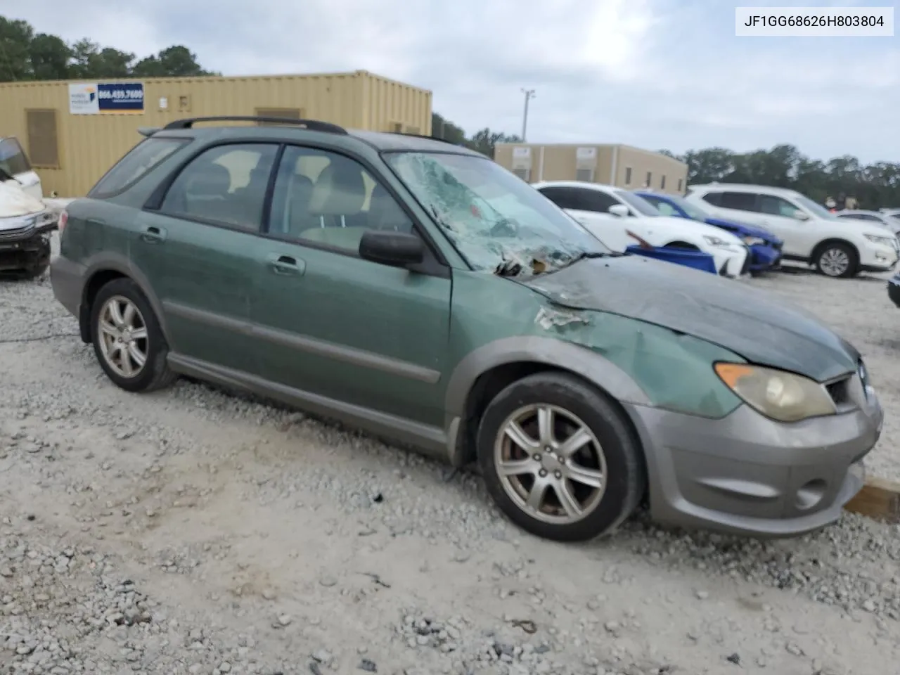 2006 Subaru Impreza Outback Sport VIN: JF1GG68626H803804 Lot: 68352944