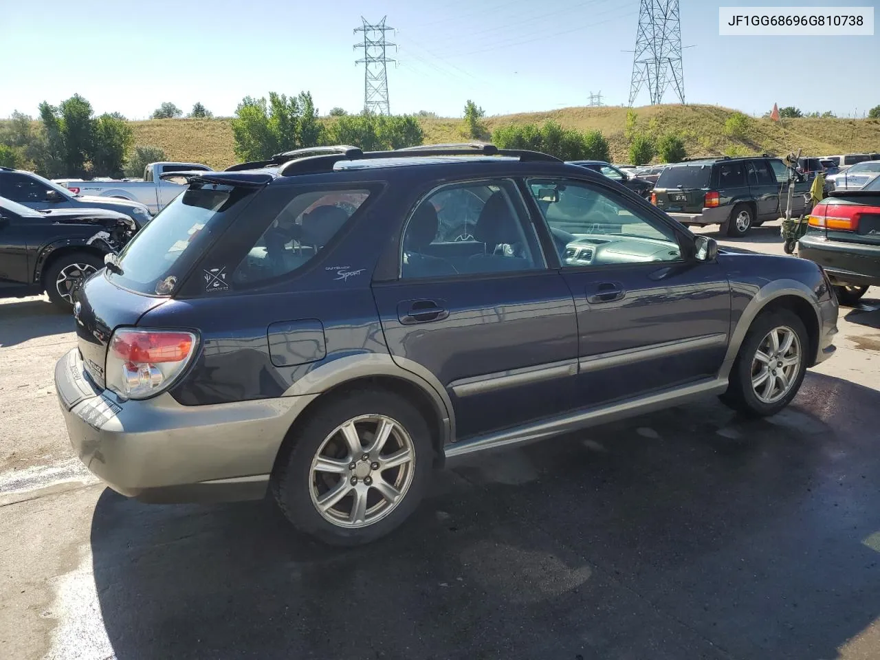 2006 Subaru Impreza Outback Sport VIN: JF1GG68696G810738 Lot: 68700574