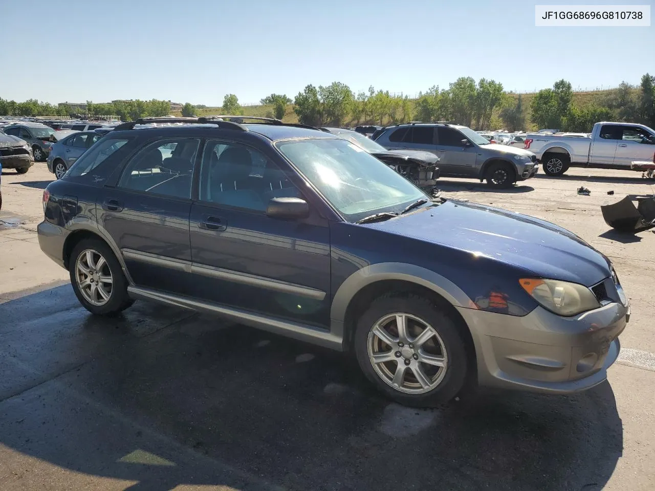 2006 Subaru Impreza Outback Sport VIN: JF1GG68696G810738 Lot: 68700574