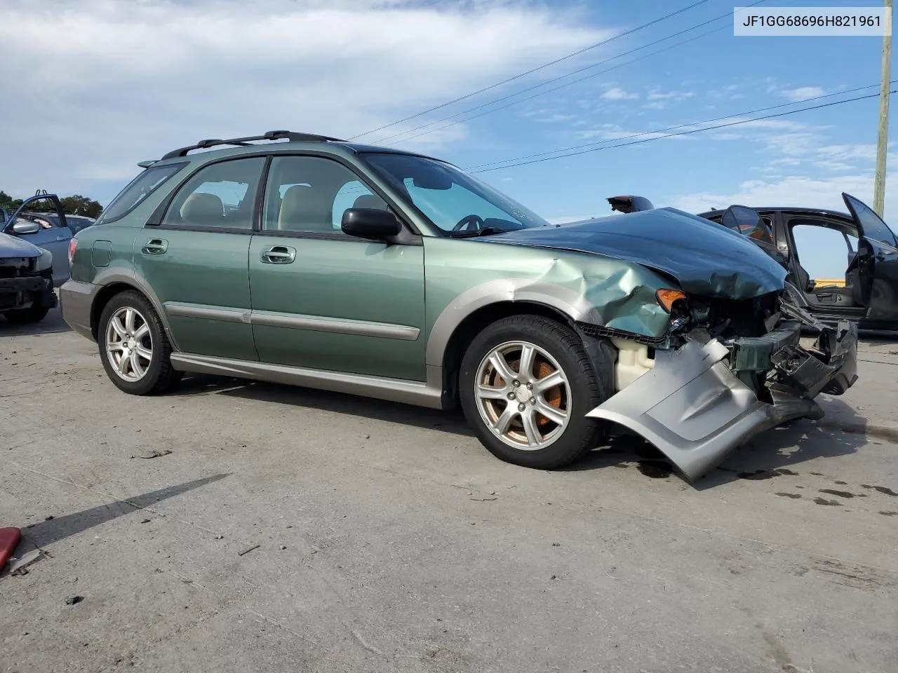 2006 Subaru Impreza Outback Sport VIN: JF1GG68696H821961 Lot: 70530364