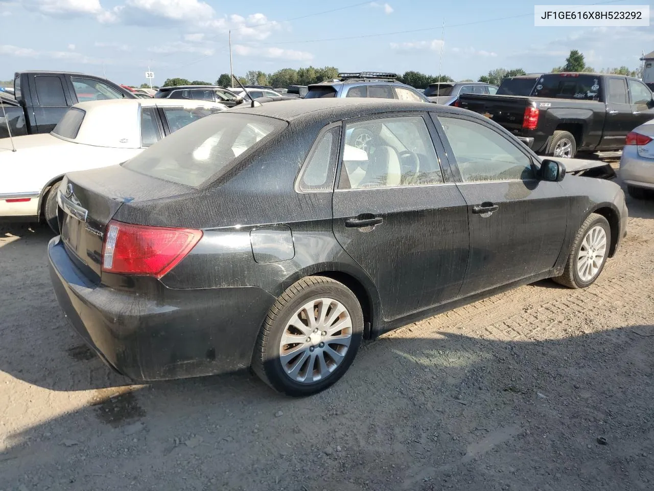 2008 Subaru Impreza 2.5I VIN: JF1GE616X8H523292 Lot: 68691364