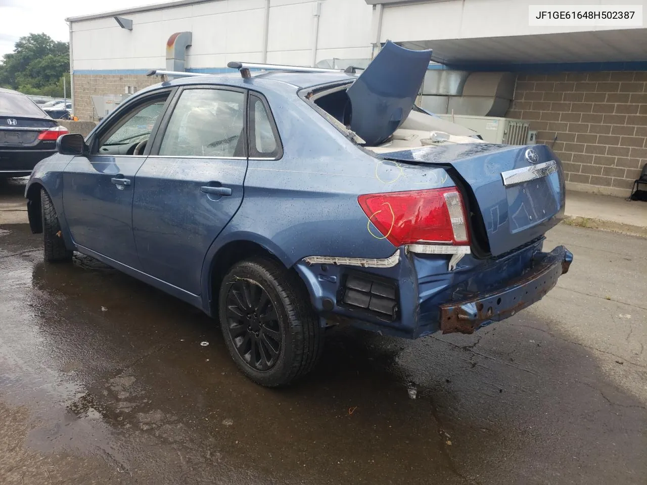 JF1GE61648H502387 2008 Subaru Impreza 2.5I