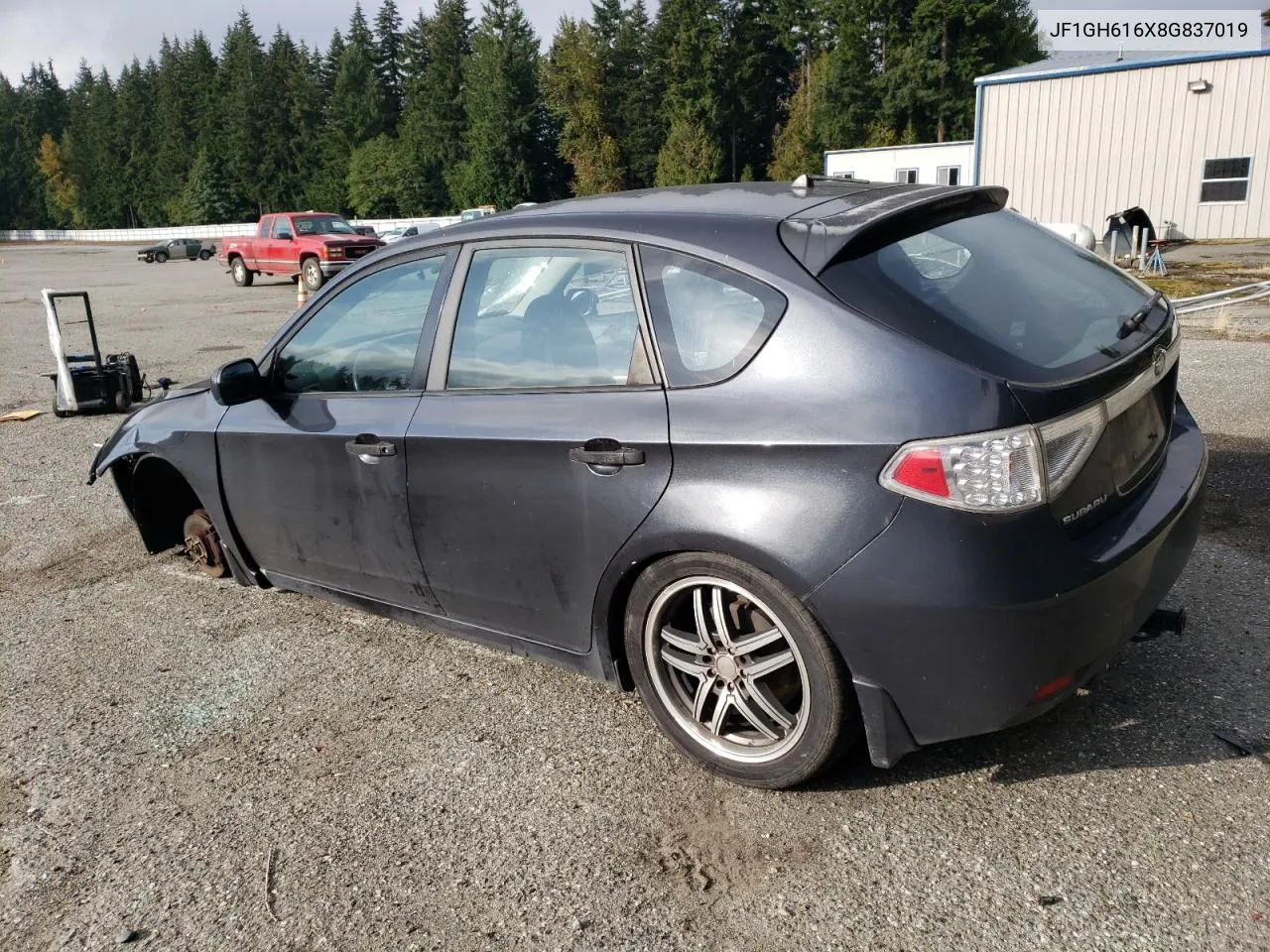 JF1GH616X8G837019 2008 Subaru Impreza 2.5I