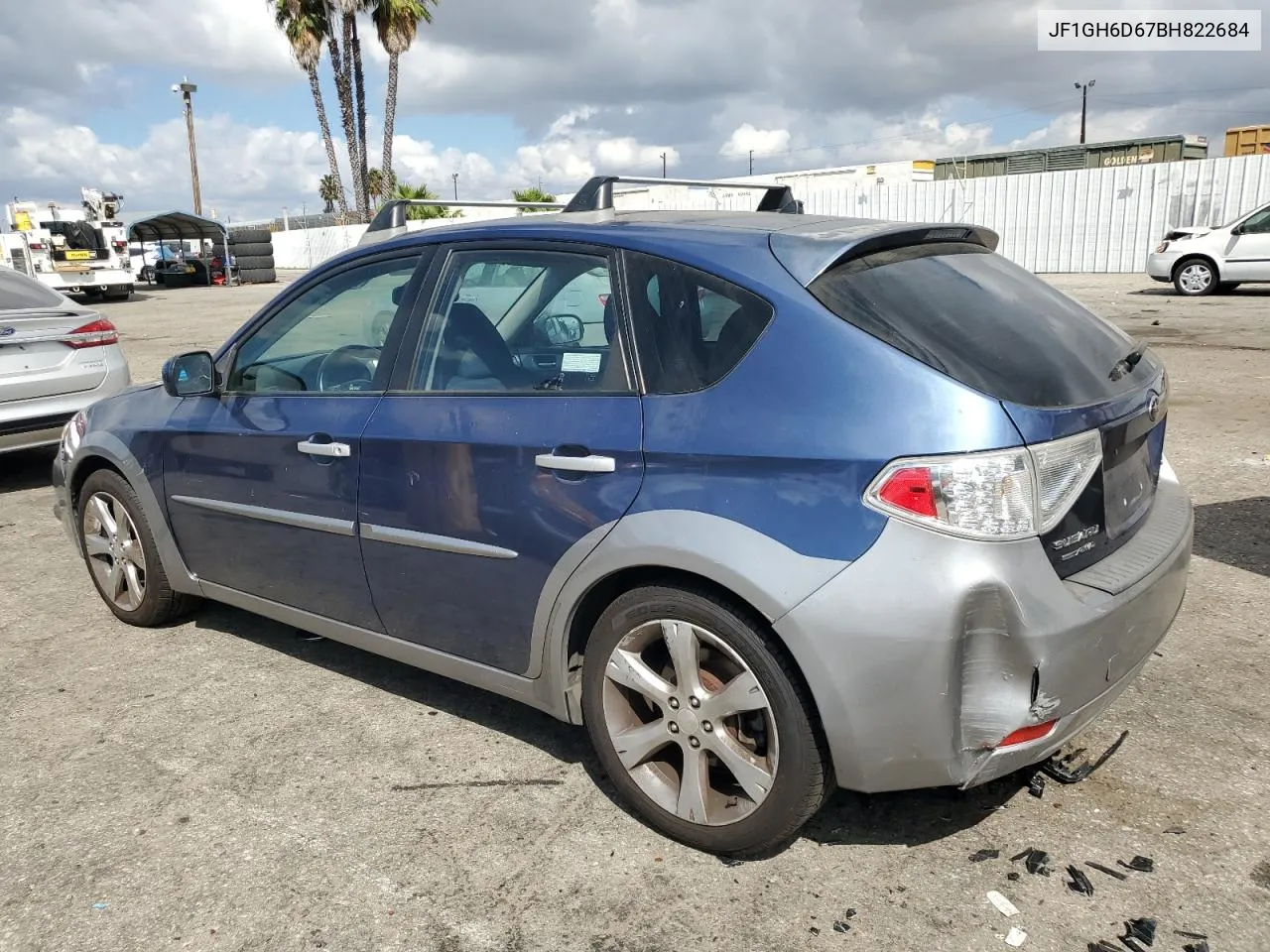 2011 Subaru Impreza Outback Sport VIN: JF1GH6D67BH822684 Lot: 71335154