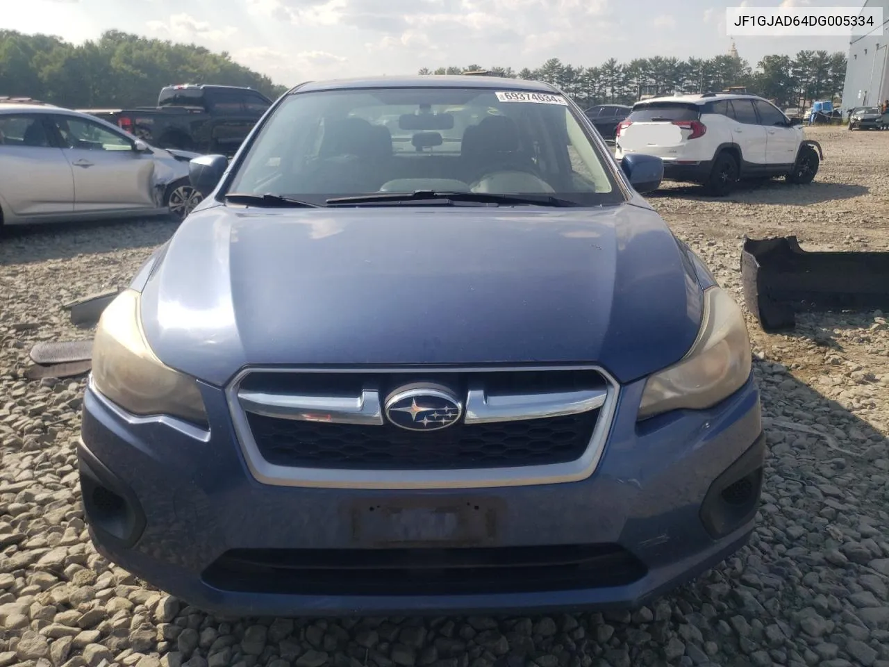 2013 Subaru Impreza Premium VIN: JF1GJAD64DG005334 Lot: 69374634