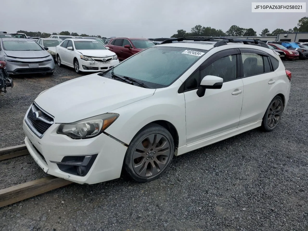 2015 Subaru Impreza Sport Limited VIN: JF1GPAZ63FH258021 Lot: 71624534