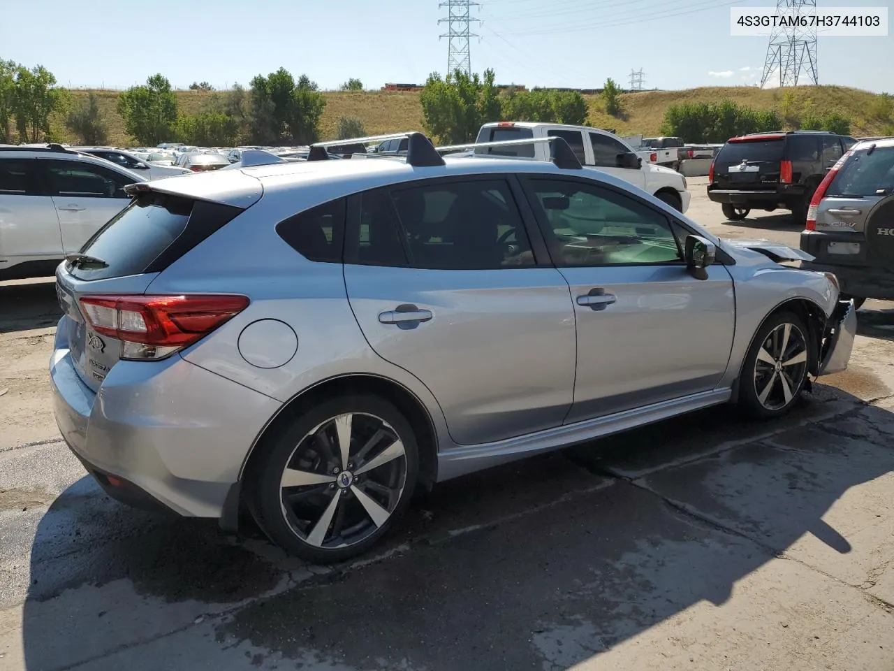 2017 Subaru Impreza Sport VIN: 4S3GTAM67H3744103 Lot: 70322094