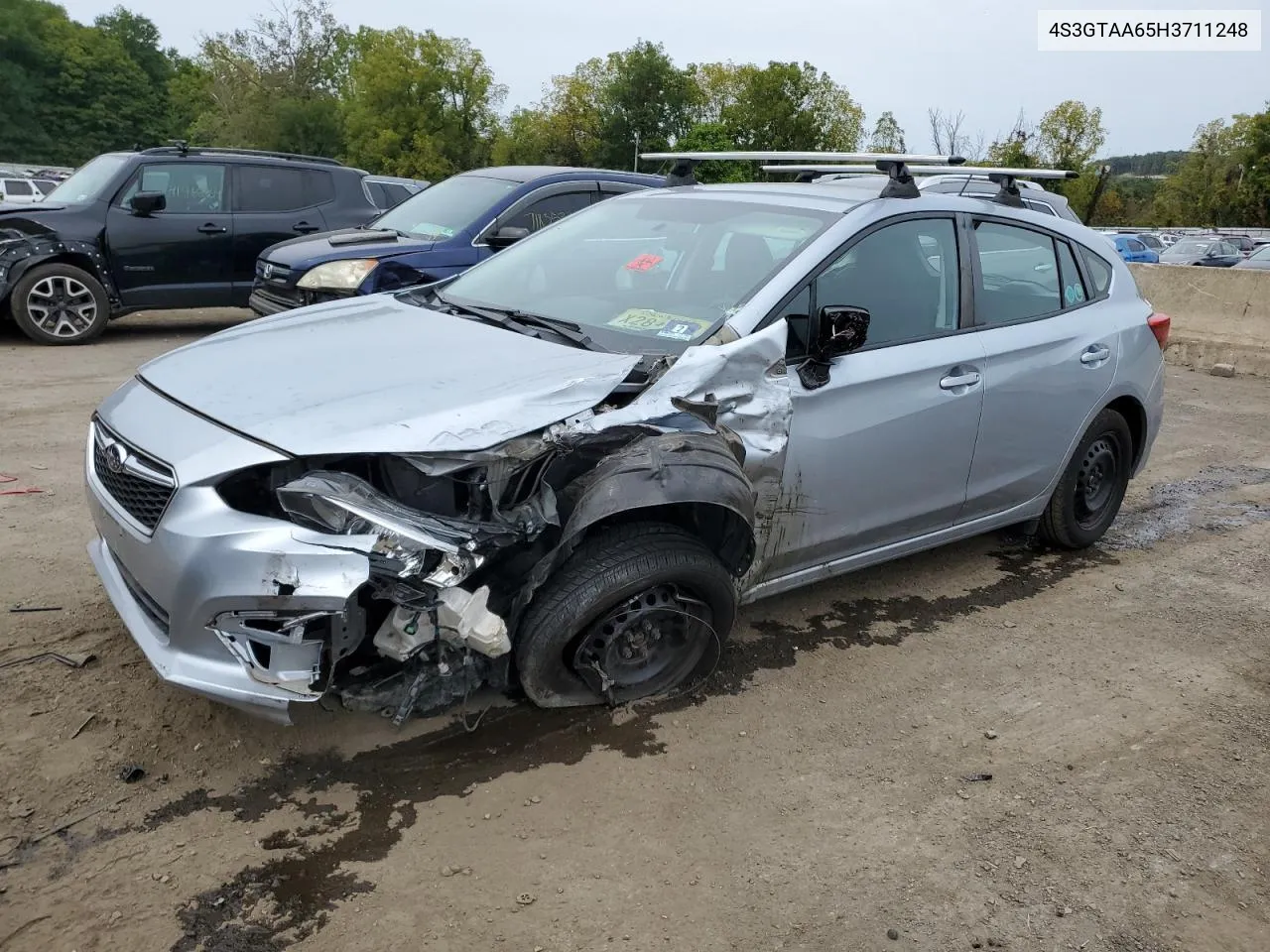 2017 Subaru Impreza VIN: 4S3GTAA65H3711248 Lot: 71462874