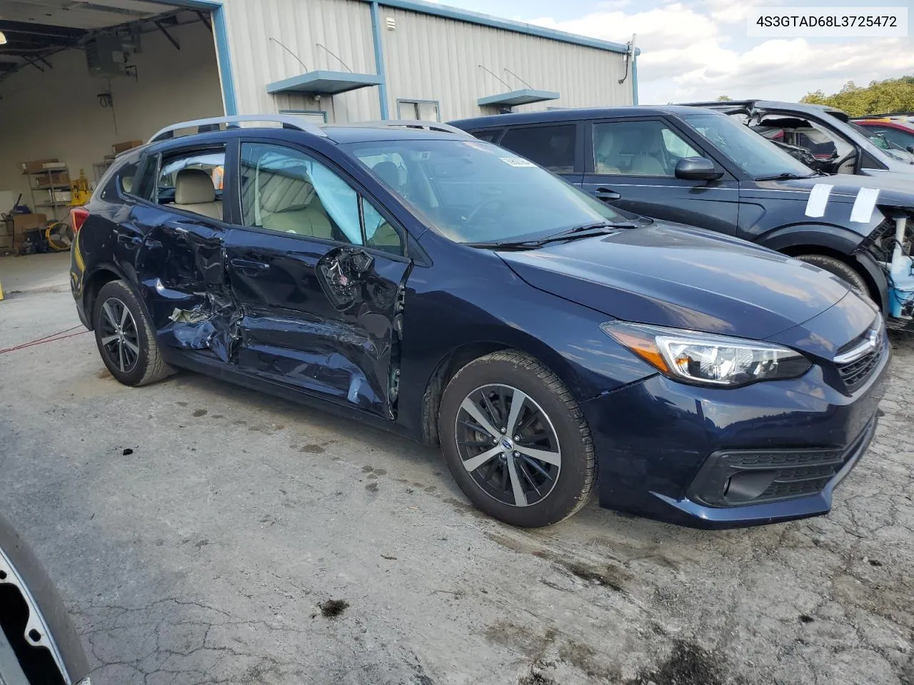 2020 Subaru Impreza Premium VIN: 4S3GTAD68L3725472 Lot: 69620984