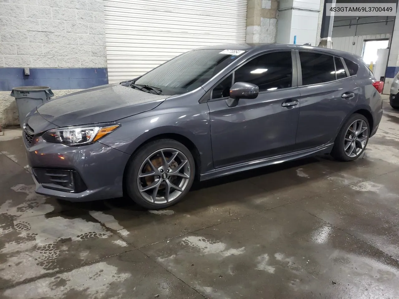 2020 Subaru Impreza Sport VIN: 4S3GTAM69L3700449 Lot: 71770854