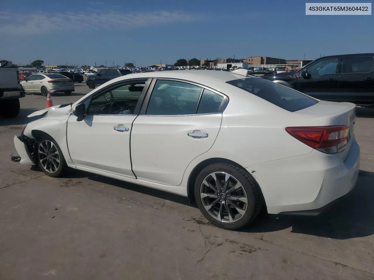 2021 Subaru Impreza Limited VIN: 4S3GKAT65M3604422 Lot: 71477014