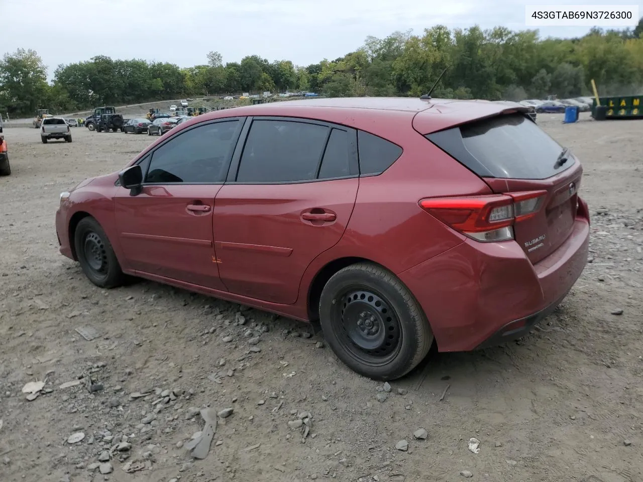 4S3GTAB69N3726300 2022 Subaru Impreza