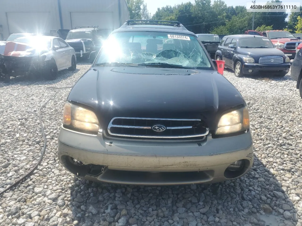 2000 Subaru Legacy Outback Limited VIN: 4S3BH6863Y7611110 Lot: 68133374