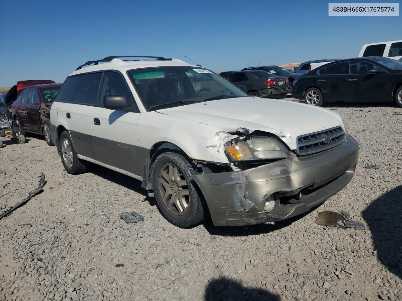 2001 Subaru Legacy Outback VIN: 4S3BH665X17675774 Lot: 68341124