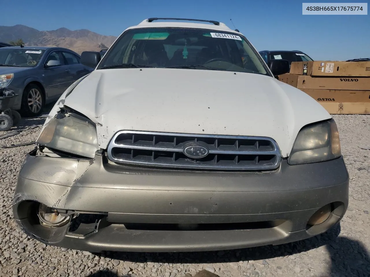 2001 Subaru Legacy Outback VIN: 4S3BH665X17675774 Lot: 68341124