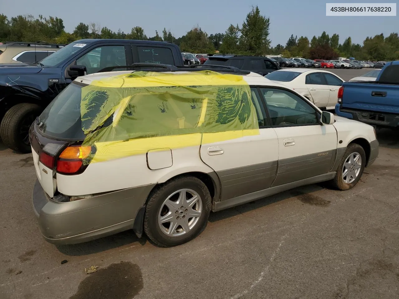 2001 Subaru Legacy Outback H6 3.0 Ll Bean VIN: 4S3BH806617638220 Lot: 69885044