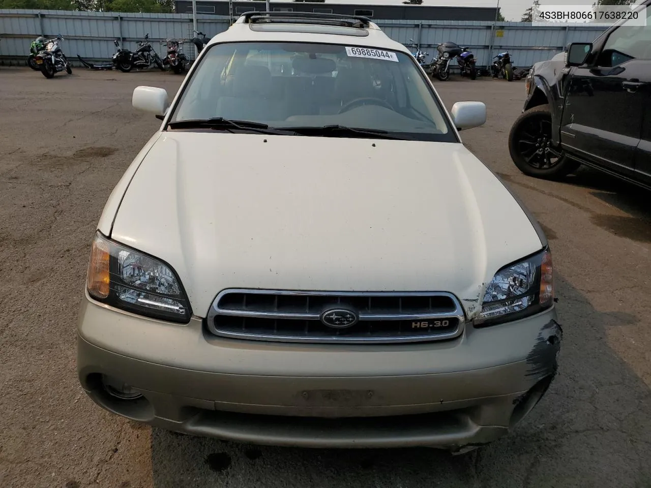 2001 Subaru Legacy Outback H6 3.0 Ll Bean VIN: 4S3BH806617638220 Lot: 69885044