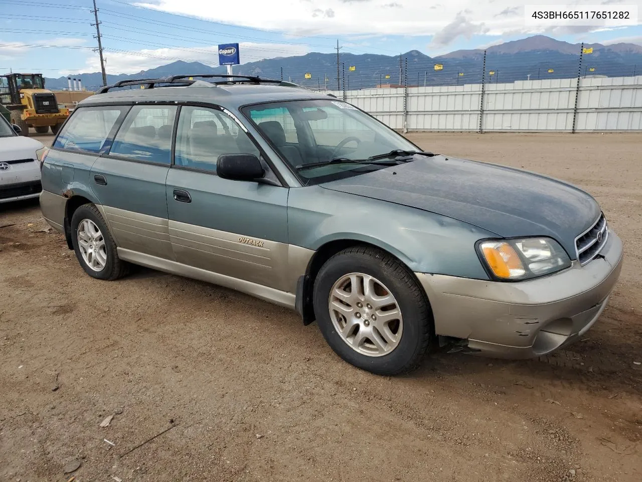 4S3BH665117651282 2001 Subaru Legacy Outback