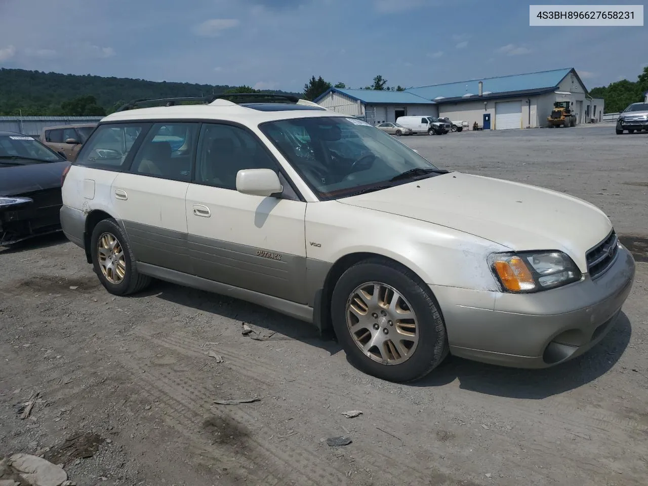 4S3BH896627658231 2002 Subaru Legacy Outback H6 3.0 Vdc