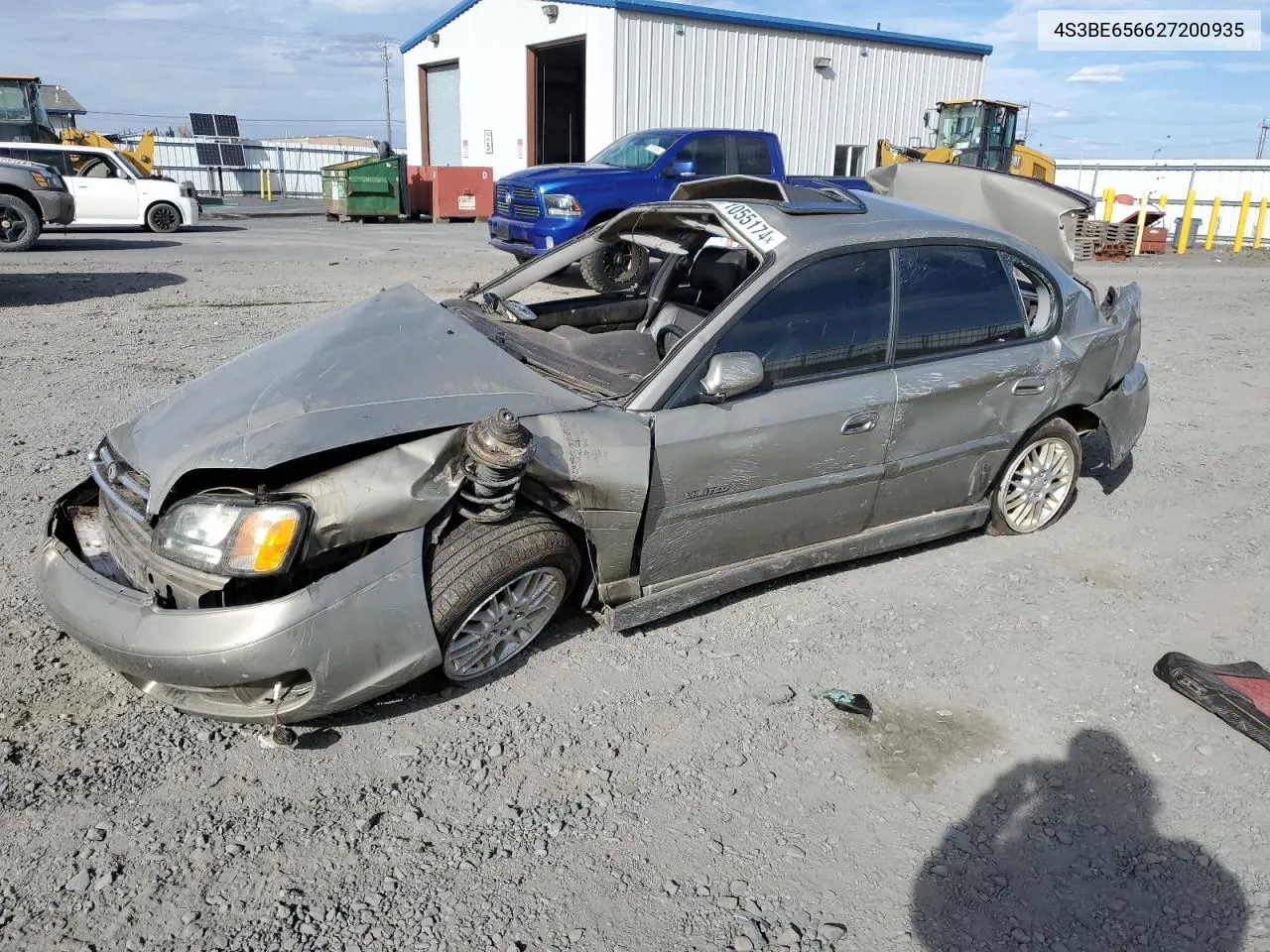 4S3BE656627200935 2002 Subaru Legacy Gt Limited