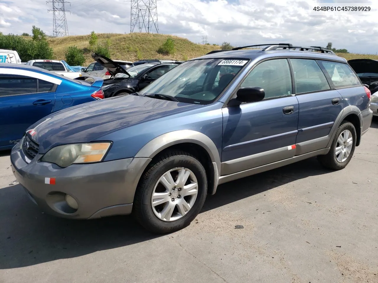 4S4BP61C457389929 2005 Subaru Legacy Outback 2.5I